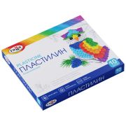 Пластилин Гамма «Классический», 10 цветов, 200г, со стеком, картон. упаковка