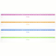 Линейка 30см Berlingo «Color», пластиковая, прозрачная