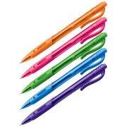 Ручка шариковая автоматическая OfficeSpace «Знак!» синяя, 0,7мм, на масляной основе, штрихкод