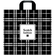 Пакет с петлевой ручкой Артпласт «Scotch fashion», 40*40+5см, 100мкм