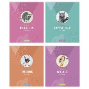 Тетрадь 48л., А5, клетка ArtSpace «Питомцы. Cute animal», суперэконом