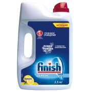 Порошок для посудомоечной машины Finish Power «Classic. Лимон», 2,5кг
