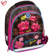 Ранец Berlingo Modern «Flower style» 37*28*21см, 2 отделения, 2 кармана, анатомическая спинка