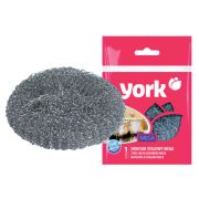 Губка для посуды York «Мега», металлическая, 11*4см