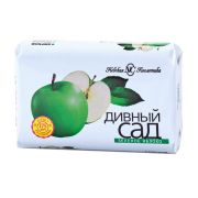 Мыло туалетное Невская Косметика «Дивный сад. Зеленое яблоко», бумажная обертка, 90г