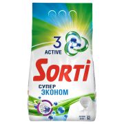 Порошок для машинной стирки Sorti «Супер Эконом», 6кг