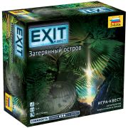 Игра настольная ZVEZDA «Exit Квест. Затерянный остров», картонная коробка