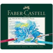 Карандаши акварельные художественные Faber-Castell «Albrecht Dürer», 24цв., метал. коробка