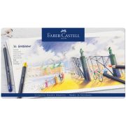 Карандаши цветные Faber-Castell «Goldfaber», 36цв., круглые, заточен., метал. коробка