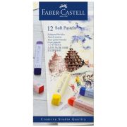 Пастель Faber-Castell «Soft pastels», 12 цветов, картон. упаковка