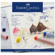 Пастель Faber-Castell «Soft pastels», 24 цвета, картон. упаковка