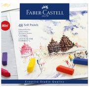 Пастель Faber-Castell «Soft pastels», 48 цветов, мини, картон. упаковка