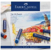 Пастель масляная Faber-Castell «Oil Pastels», 24 цвета, картон. упаковка