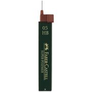 Грифели для механических карандашей Faber-Castell «Super-Polymer», 12шт., 0,5мм, HB