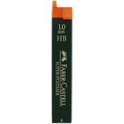 Грифели для механических карандашей Faber-Castell «Super-Polymer», 12шт., 1,0мм, HB