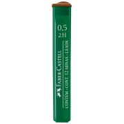 Грифели для механических карандашей Faber-Castell «Polymer», 12шт., 0,5мм, 2H