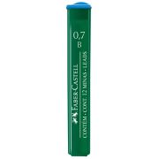 Грифели для механических карандашей Faber-Castell «Polymer», 12шт., 0,7мм, B