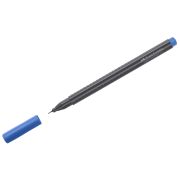 Ручка капиллярная Faber-Castell «Grip Finepen» синяя, 0,4мм, трехгранная