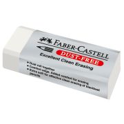 Ластик Faber-Castell «Dust Free», прямоугольный, картонный футляр, 62*21,5*11,5мм