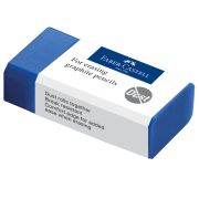 Ластик Faber-Castell «Dust-Free», прямоугольный, картонный футляр, 45*22*13мм, синий