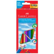 Карандаши цветные Faber-Castell «Ecopen» 12цв., трехгран., заточен., картон, европодвес, с точилкой