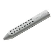 Ластик Faber-Castell «Grip 2001», трехгранный, серый, 90*15*15мм