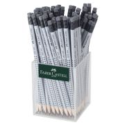 Карандаш ч/г Faber-Castell «Grip 2001» HB, с ластиком, трехгранный, заточен., стакан
