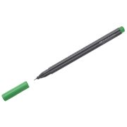 Ручка капиллярная Faber-Castell «Grip Finepen» изумрудно-зеленая, 0,4мм, трехгранная