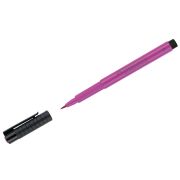 Ручка капиллярная Faber-Castell «Pitt Artist Pen Brush» цвет 125 пурпурно-розовая средняя, пишущий узел «кисть»