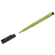 Ручка капиллярная Faber-Castell «Pitt Artist Pen Brush» цвет 170 майская зелень, пишущий узел «кисть»