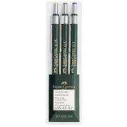 Набор карандашей механических Faber-Castell «TK-Fine 97», HB, 0,35/0,5/0,7мм, пласт. уп., европодвес