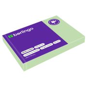 Самоклеящийся блок Berlingo «Ultra Sticky», 100*75мм, 100л., пастель, зеленый
