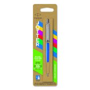Ручка шариковая Parker «Jotter Blue CT» синяя, 1,0мм, кнопочн., пластик. корпус, блистер