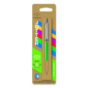 Ручка шариковая Parker «Jotter Green CT» синяя, 1,0мм, кнопочн., пластик. корпус, блистер
