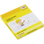 Пластилин Гамма «Юный художник» NEW, 10 цветов, 140г, со стеком, картон. упаковка