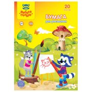 Папка для рисования А3, 20л., Мульти-Пульти «Енот в Волшебном мире», 120г/м2