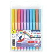 Фломастеры Centropen «Colour World. Pastel», 10цв., 2мм, смываемые, блистер