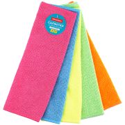 Салфетки для уборки OfficeClean «Универсальные», набор 5шт., микрофибра, 30*30см