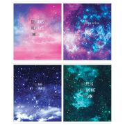 Тетрадь 48л., А5, клетка ArtSpace «Стиль. Star dreams», матовая ламинация, тиснение фольгой