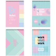 Блокнот А6 60л. на гребне BG «Pastel notes»