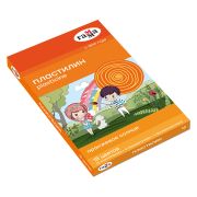 Пластилин Гамма «Оранжевое солнце», 18 цветов (6 классич., 6 флуор., 6 перл.), 234г, со стеком, картон. упаковка