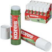 Клей-карандаш Kores «Glue-Eco», 20г, прозрачный, ПВП
