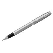 Ручка перьевая Parker «IM Essential Stainless Steel CT» синяя, 0,8мм, подарочная упаковка