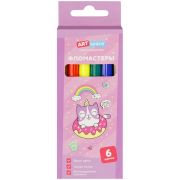 Фломастеры ArtSpace «Кот-сластена», 06цв., смываемые, картон, европодвес