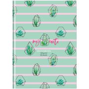 Скетчбук 80л., А5 7БЦ BG «My cacti», матовая ламинация, 100г/м2