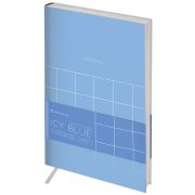 Ежедневник недатированный, А5, 136л., кожзам, Greenwich Line «Vision. Quadro. Icy blue», тон. блок, срез фольга