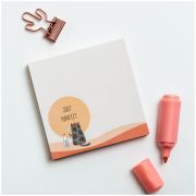 Блок для записей MESHU «Right cat», 8,5*8,5*1,1см, 100л., на склейке