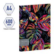 Папка на 2 кольцах Berlingo «Neon Paradise», 24мм, 600мкм, с рисунком, D-кольца, с внутр. карманом