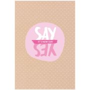 Записная книжка А5 80л. BG «Скажи да!», матовая ламинация, выб. лак, блок в точку
