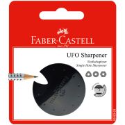 Точилка пластиковая Faber-Castell «Ufo» 1 отверстие, красная/черная/синяя, блистер